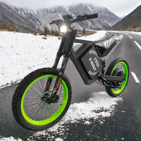 5000W 8000W 12000W E Bike Adults 10000W Electric Fat Dirt Bike Motorcycle 72V 48V 3000W Fast 80KMH 100KMH 120KMH Road Motor Bike