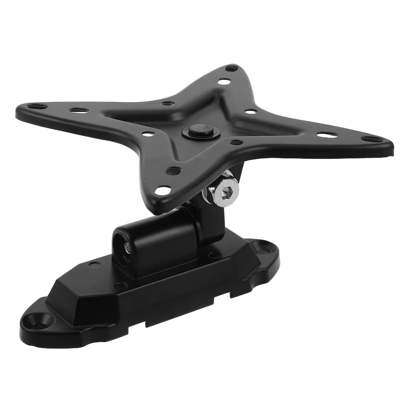 1Set Pc Monitor Wall Mount Bracket for 10-27 Inch LCD Screens Space Optimizing Rotatable Swivel Tilt Adjustable Mount Home