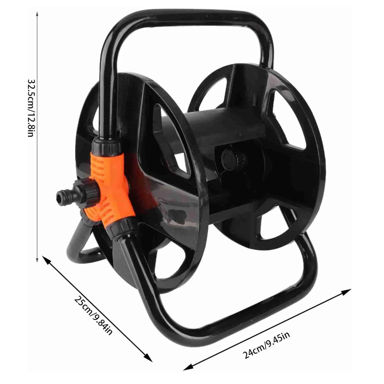 Single Arm Tool with Smart Matching ABS Hose Reel for Garden Car Washing Watering Great Material