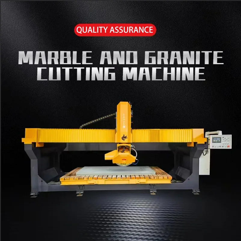 Industrial PLC Bridge Saw for Foamed Ceramics Auto Cutting Edge Profiling & Sculpting