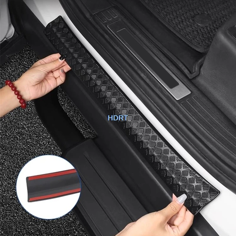 

For Land Rover Defender 90/110/130 2020 + Car Styling Door Sill Threshold Scuff Welcome Pedal Cover Accessories Exterior Sticker