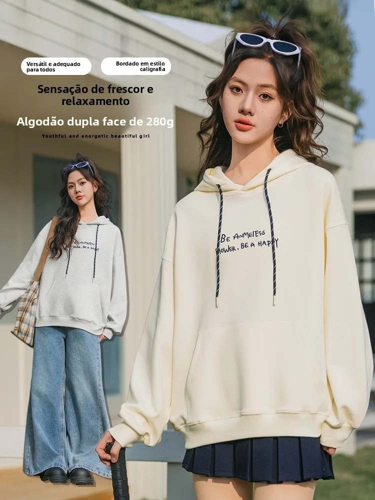 princ-sle-letter-print-hoodie-sweatirt-for-teenage-girls-spring-autumn-loose-fit-comfortable-breathable-cotton-blend