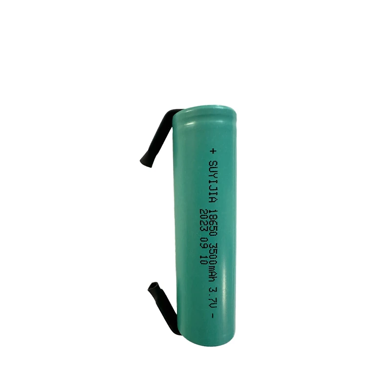 18650 Rechargeable Li-ion Battery 3.7V 3500mAh Real Capacity with Nickel Sheet Welding Torch Instrument Model Aircraft