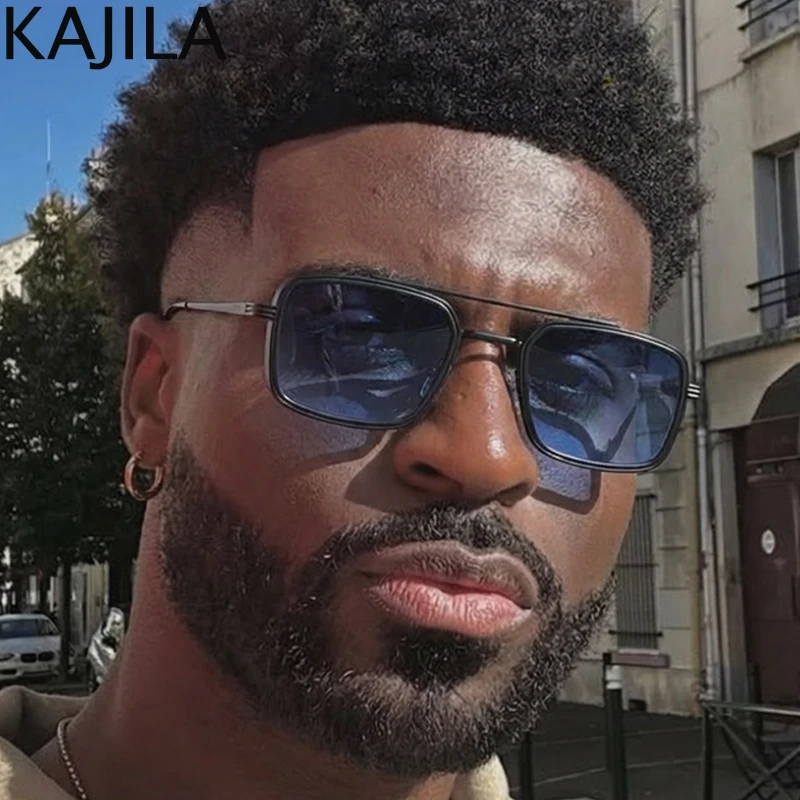 

Small Steampunk Rectangle Sunglasses Men 2026 Luxury Brand Vintage Punk Polygon Sun Glasses for Man Classic Metal Frame Eyewear