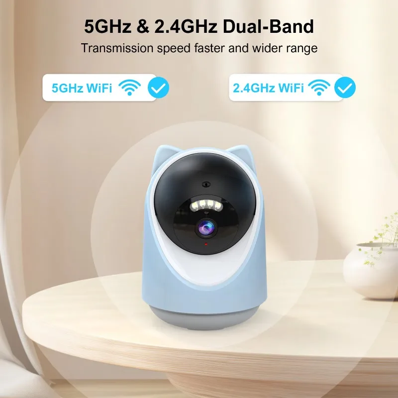 AI Smart Laser Pet Camera FEEDER with IP66 Waterproof Wireless Pets Feeder New Network