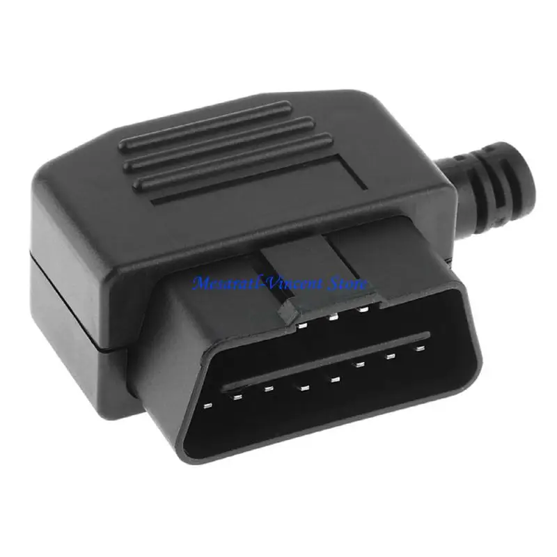 

A70F Универсальный разъем OBD2 для автомобильного диагностического инструмента Быстрая установкаПластик