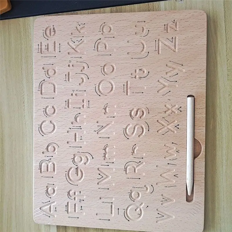 ワードボード-両面文字練習ツール-就学前教育用-abcの書き方を学ぶ-3～5歳向けの完璧なギフト