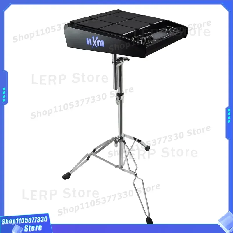 HXM HDP 5 Electronic Drum Pad Kit with Metal Stand 9 Pads Professional Octave Percussion Instrument 256 Chords 80 Preset