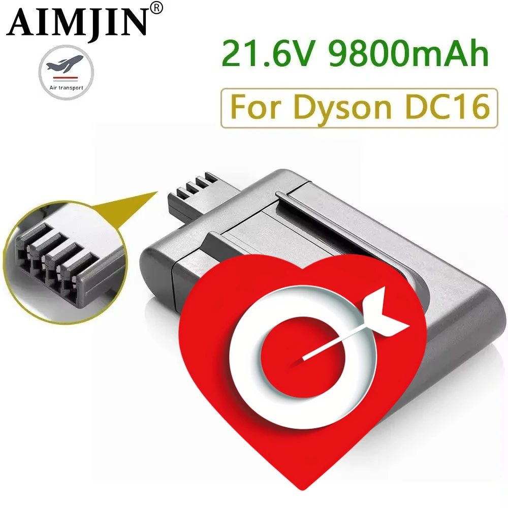 

DC16 21.6V lithium-ion rechargeable battery for Dyson vacuum cleaner DC12 12097 BP01 912433-01 L50 replacement battery