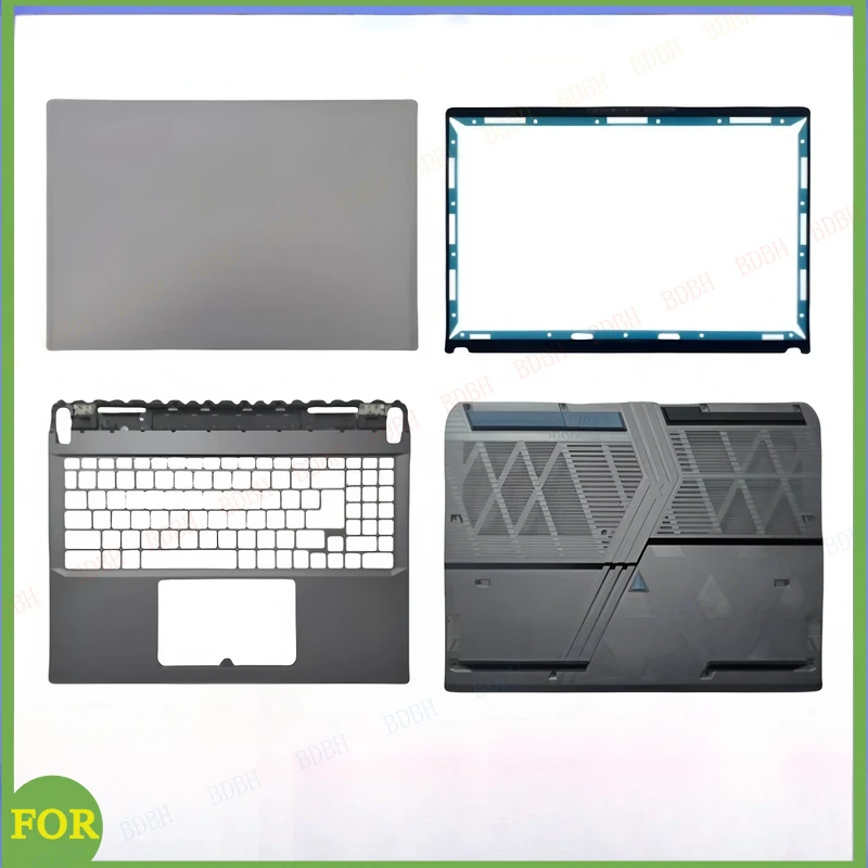 

Новая задняя крышка/рамка LCD/крышка для рук/нижняя крышка/основание для ноутбука MSI Vector GP68 HX MS-15M1 15M2