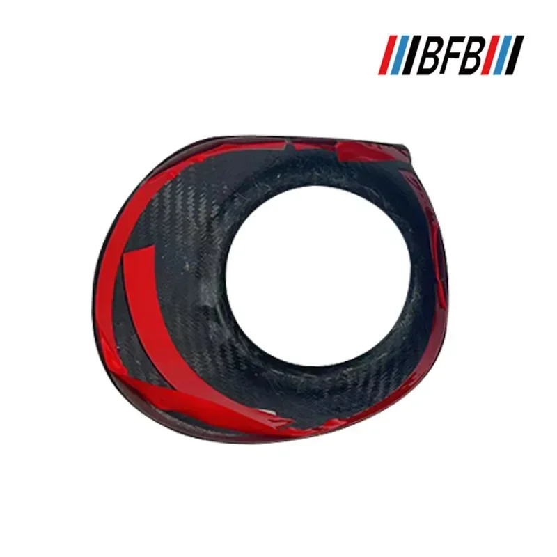 For SUBARU BRZ For TOYOTA 86 GR86 GT86 Dry Carbon Fiber Interior Rhombus Football Pattern Left Right Conditioner Out Trend Box