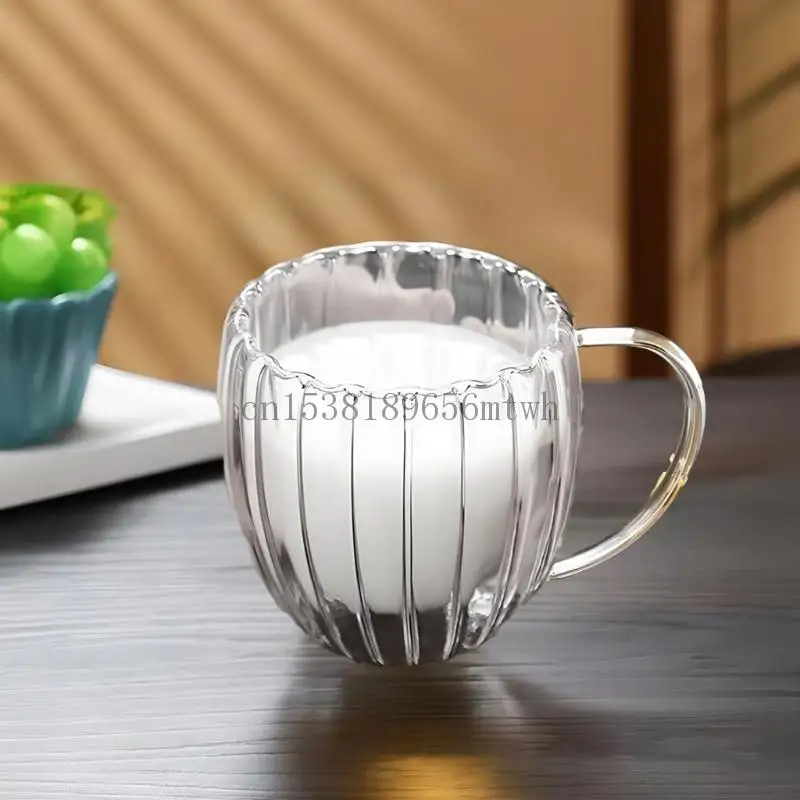 

Office And Home Use Double Layer Glass Water Cup Insulated Borosilicate Glasses B03D