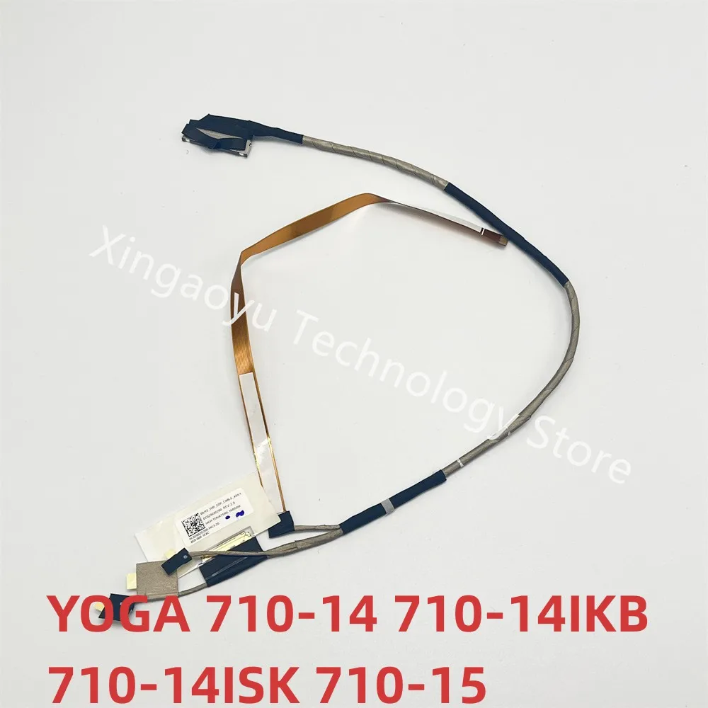 Original Computer PC FHD LVDS Cable DC02002D200 For Lenovo YOGA 710-14 710-14IKB 710-14ISK 710-15 30PIN 5C10l47422 LCD Video Con