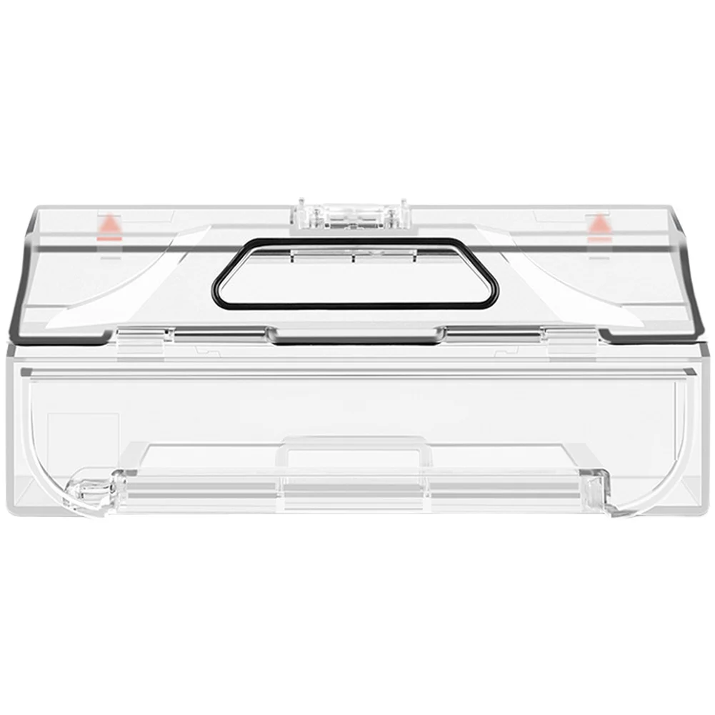 Vacuum Mop Cleaner Dust Bin Replacement for For roborock 1T For xiaomi ABS Dust Box 94 x 215 mm Black Transparent