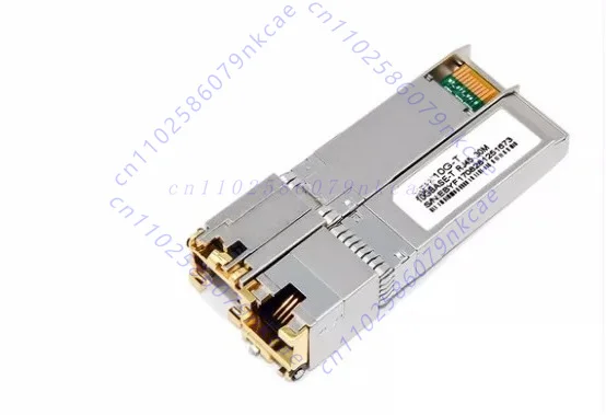 Copper SFP Transceiver For HW H3C Ruijie Cisco SFP‑10G‑T 10G Adaptive SFP+ To RJ45 Module