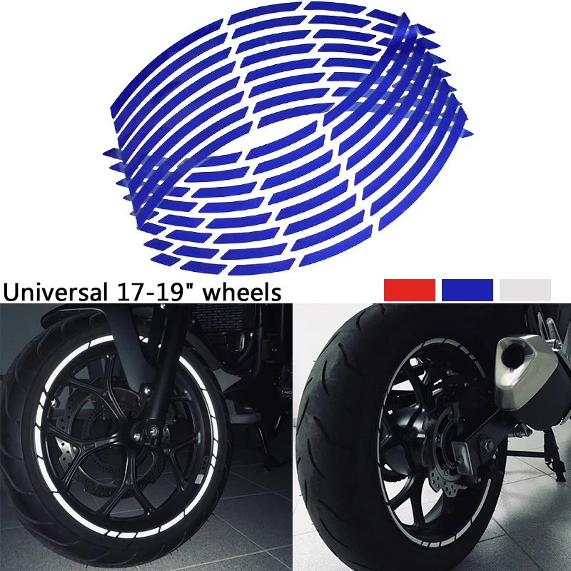 

16 шт., светоотражающие наклейки на колесные шины, 17 дюймов 18 дюймов