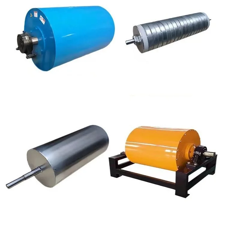 

Strong Magnetic Drum Separator Conveyor Roller Iron Remover Permanent Magnet Smv Magnetic Separator for Welding Processing