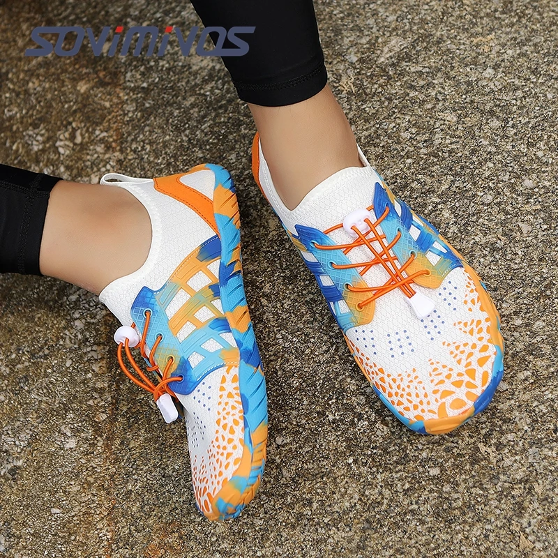 

Slip On Upstream Shoes Men Quick Dry Aqua Shoes Breathable Hiking Wading Sneakers Beach Surfing Swimming Water Barefoot Shoes