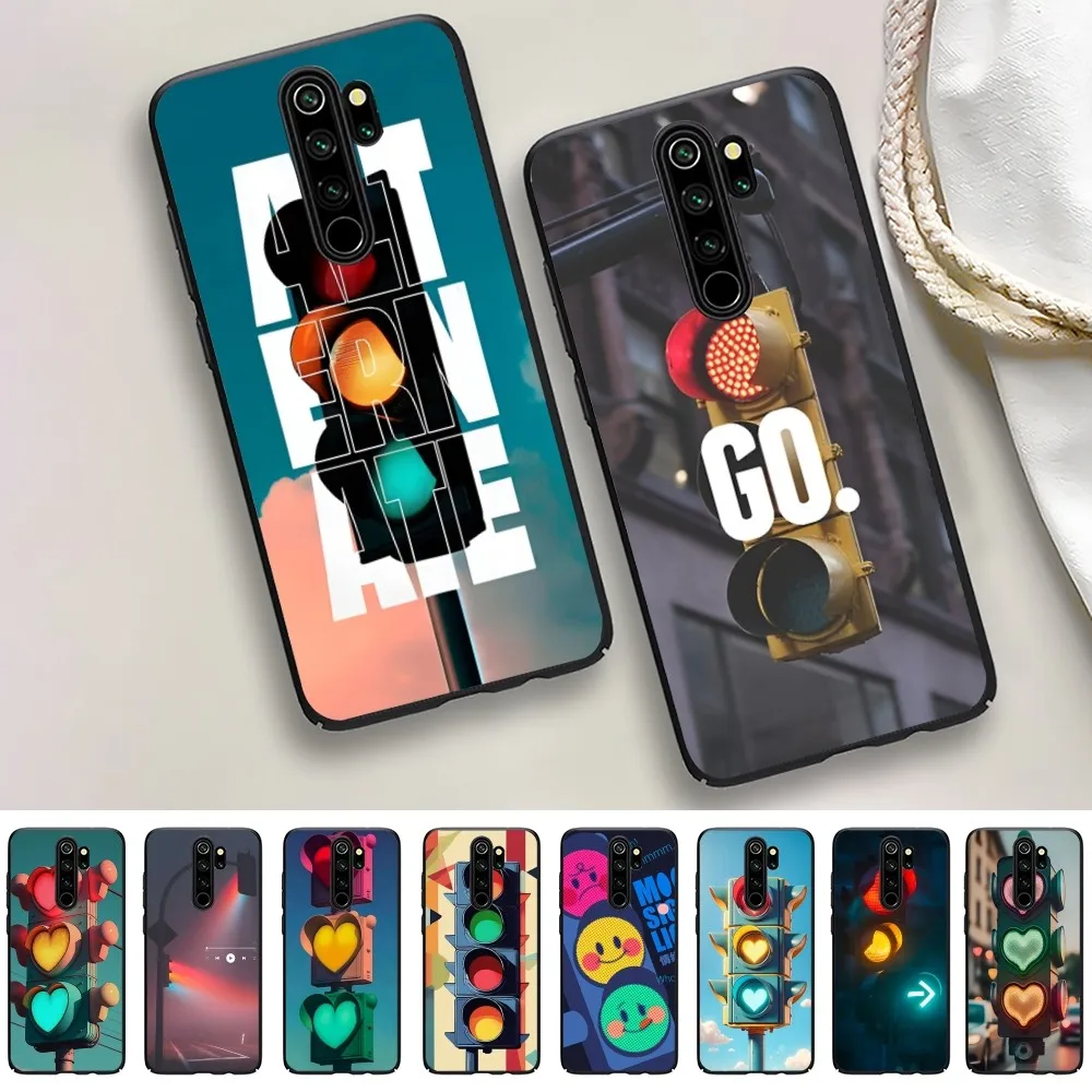 Life And Traffic Lights Phone Case For Redmi 5 6 7 8 9 10 Plus Pro 6 7 8 9 A GO K20 K30 K40 Pro Plus F3 Fundas