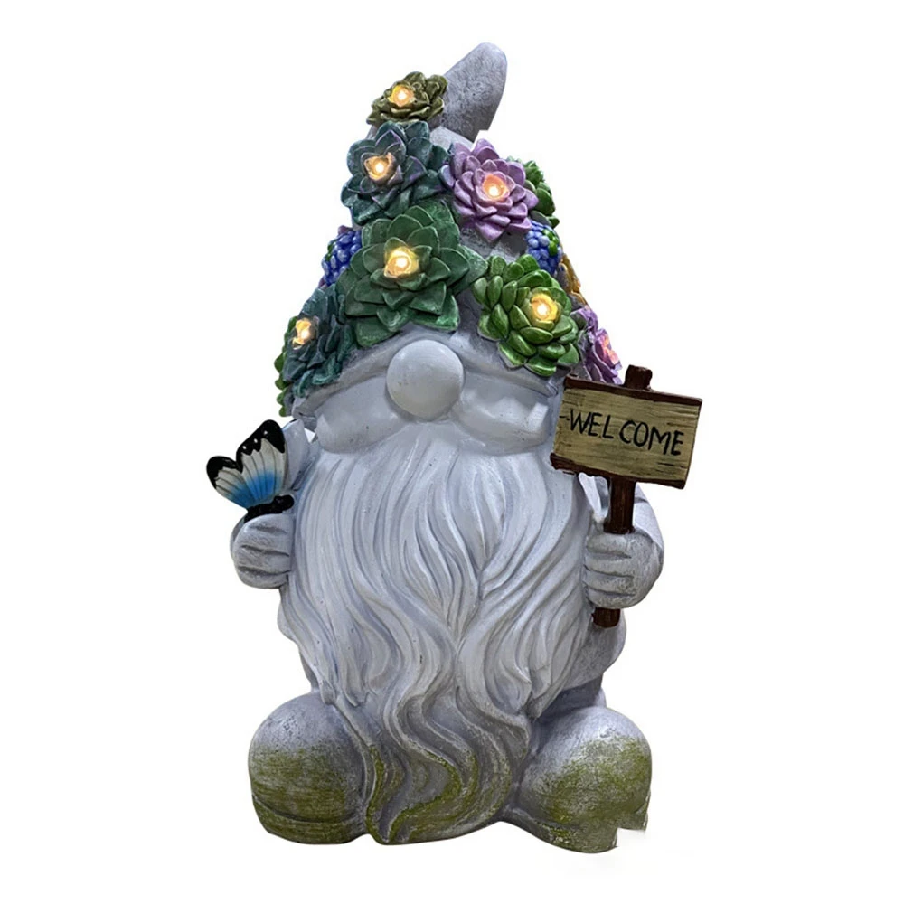 

Dwarf statue Solar light Outdoor garden Garden lawn decoration crafts Dwarf resin decor Decoration Lamp Waterproof Solar Lights