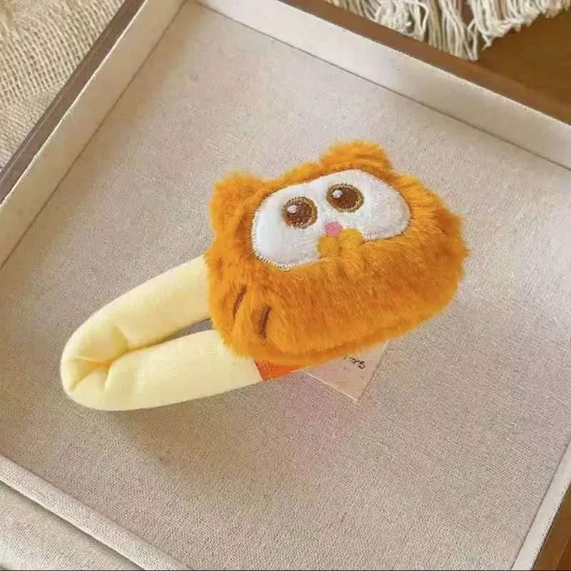 Garfield Jon Abackel Irene Odie Pooky Cute Creative Breaking off Clip Hair Rope High Beauty Value Girl's Heart Clip Headwear view 5