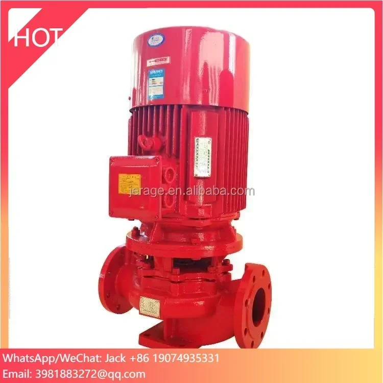 High Efficiency Firefighting Pump System Electric Fire Fighting Pumps
