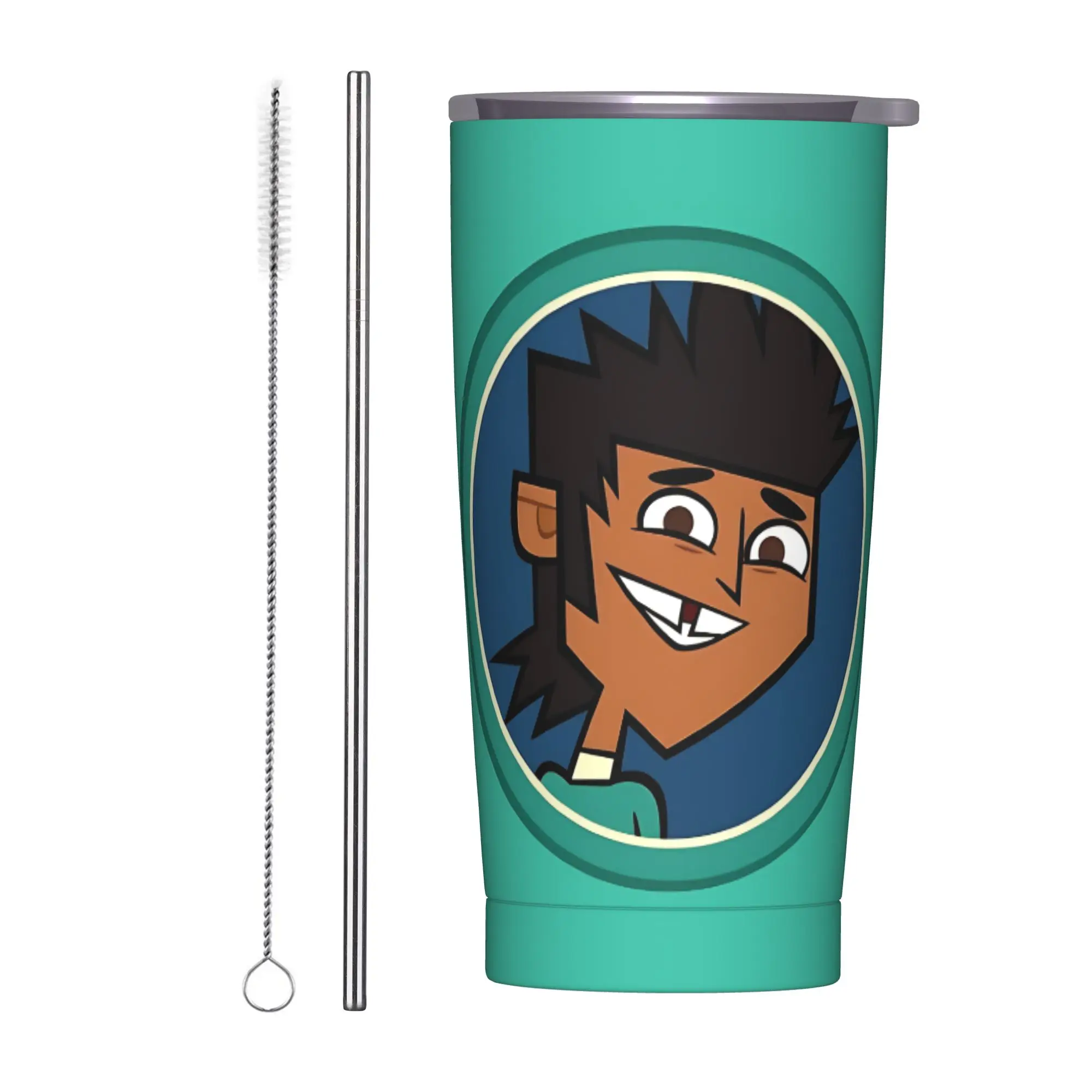 Totals Dramas Revenges Of The Island Mikes Insulated Tumbler with Lid  Stainless Steel Coffee Mugs Hot Cold Drinks Cups, 20oz