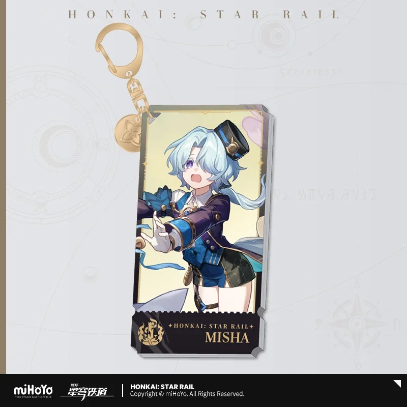 Presale Game Honkai: Star Rail Official Merchandise Destruction Paths Acrylic Pendant Misha Xueyi Jing Liu Dan Heng Blade Clara