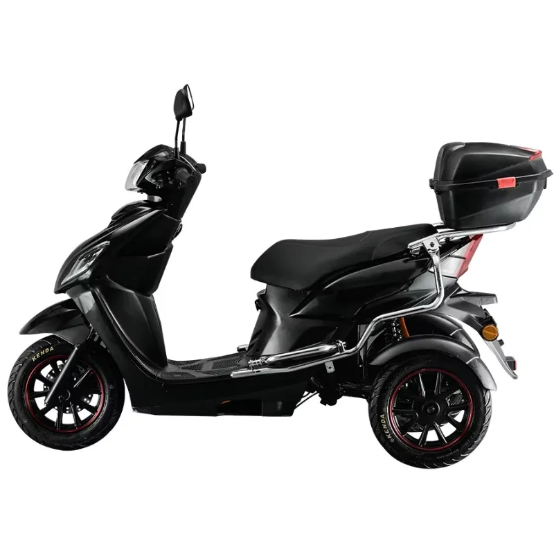 EEC Euro 5th Hot Sell Vintage 3 Wheel Electric Tricycle 1000W Brushless Motor Double Lithium Battery 70KM Range Elderly Mobility
