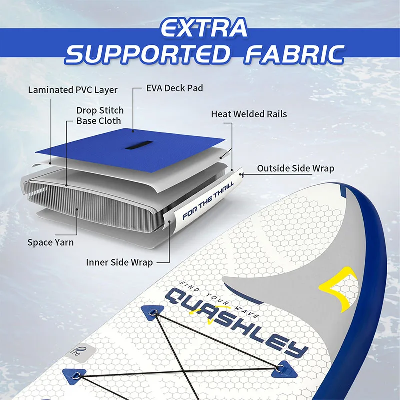 Tabla de Paddle Stand Up, 320*81*15cm, tabla de Sup inflable, tabla de surf, esquí acuático con accesorios