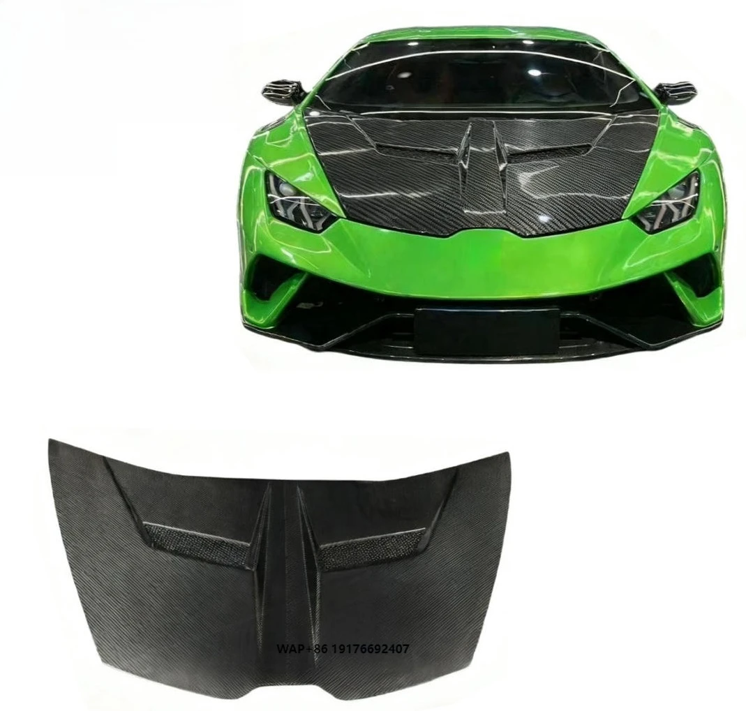

Комплект обвеса из сухого карбона V-образного стиля для Huracan LP580 LP610: капот и элементы кузова, идеальное качество