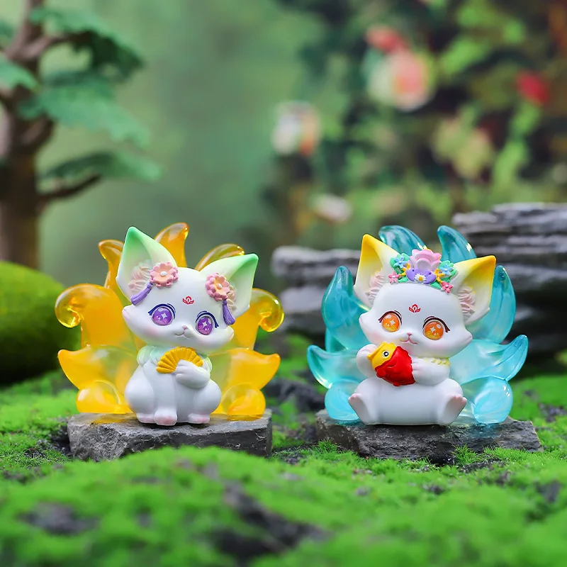 さ*く様 ifsixwasnine blind leading the blin New Dream Mountain Sea Nine Tailed Fox 3rd Generation Blind Box