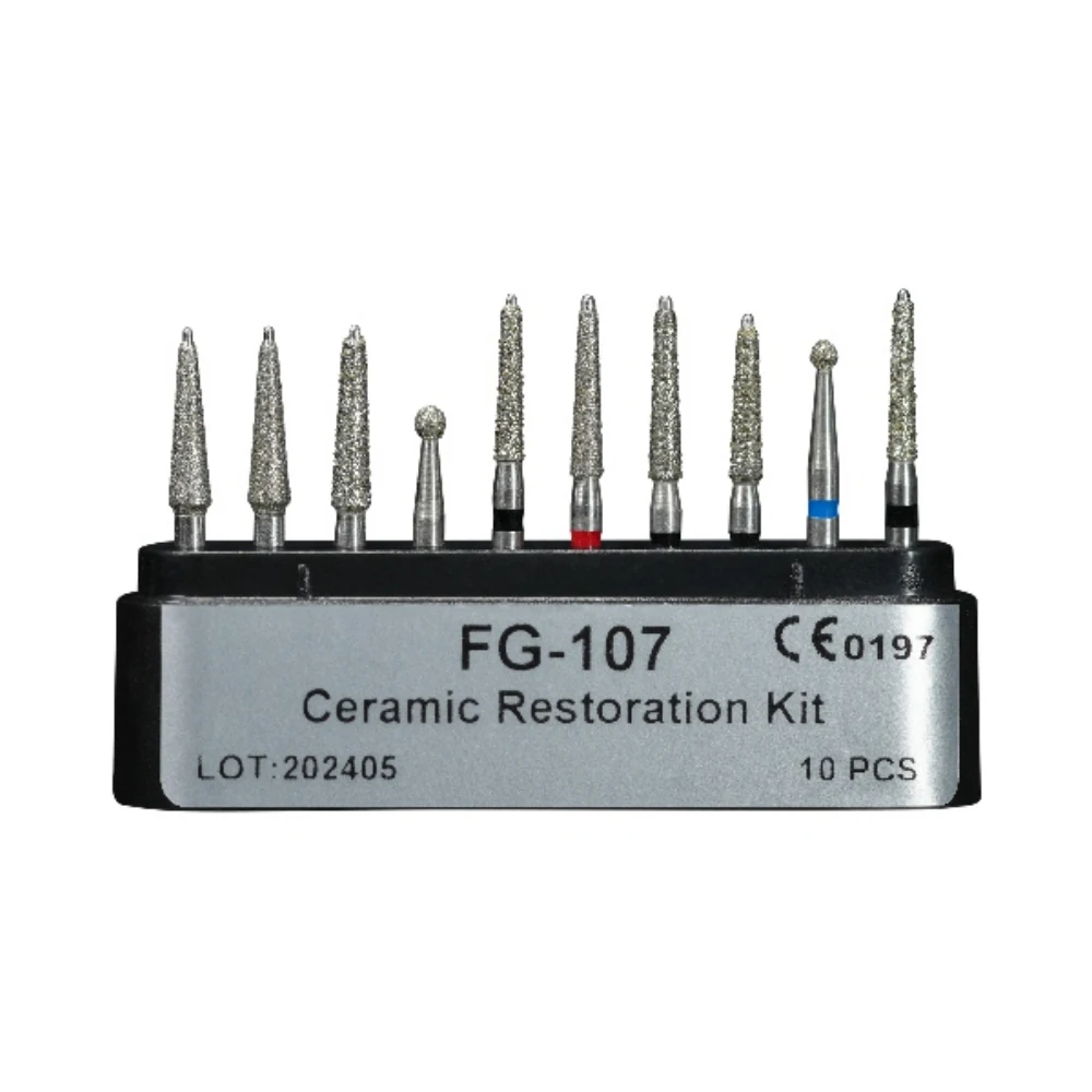 Dental Diamant FG Bohrer Bohrer Set Zahnarzt High Speed Handstück Polieren Zähne Bleaching Werkzeuge Kit Zahnmedizin Ausrüstung – Detail 7