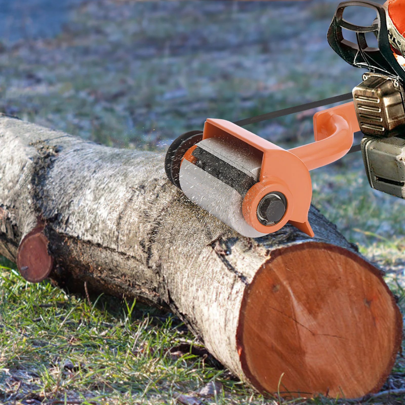 Log Peeler Debarker Wood Debarking Tool for Debarking Logs with 4 Oblong Blades Timber Framing Tool