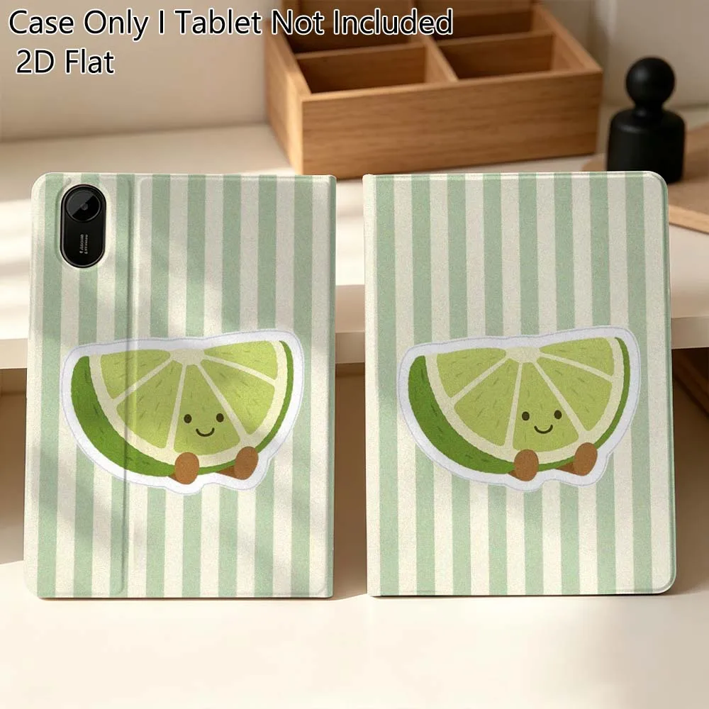 

Art Lemon Vertical For Xiaomi Mi Pad Mini 4 5 6 7 SE Pro Plus Redmi Pad 2 SE 2025 8.8 11 Foldable Tablet Case Gift