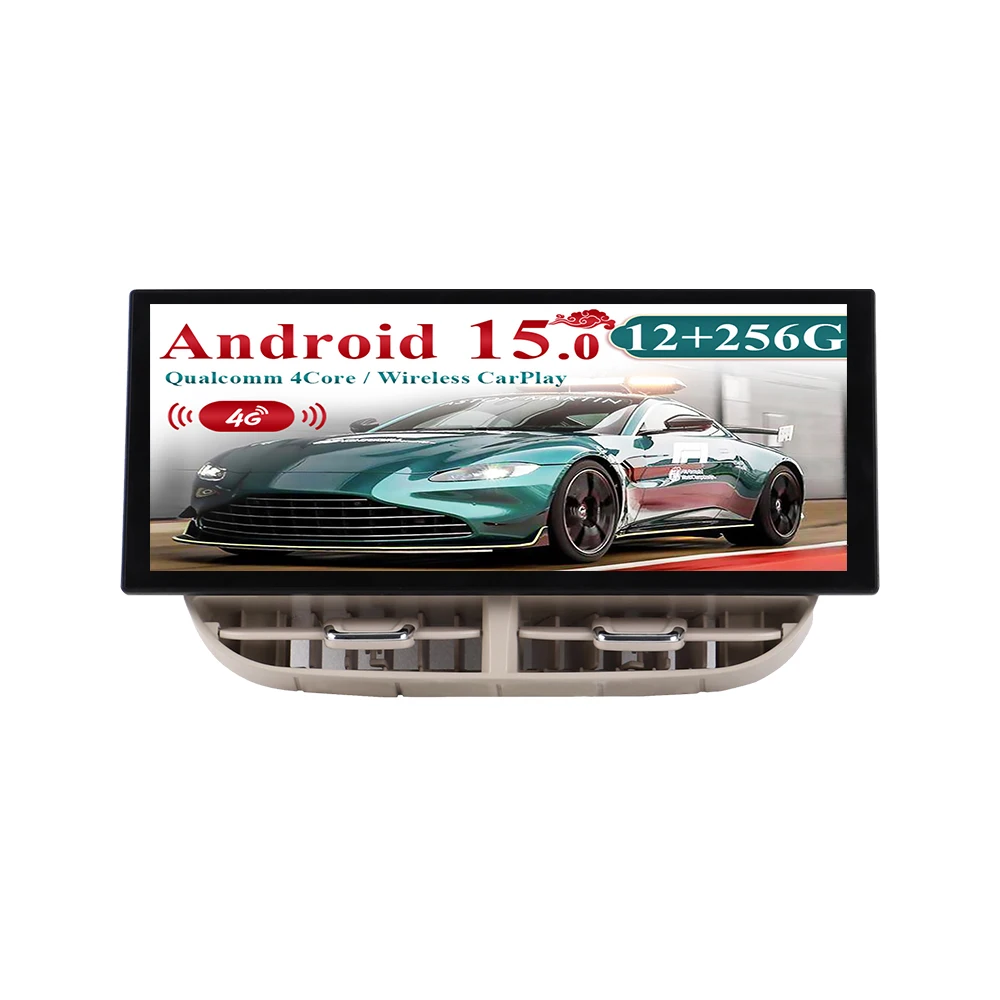12.3 inch For Fiat 500 2007 to 2024 Car  auto carplay Android 15.0 Radio Multimedia Player GPS Stereo touch screen Head Unit