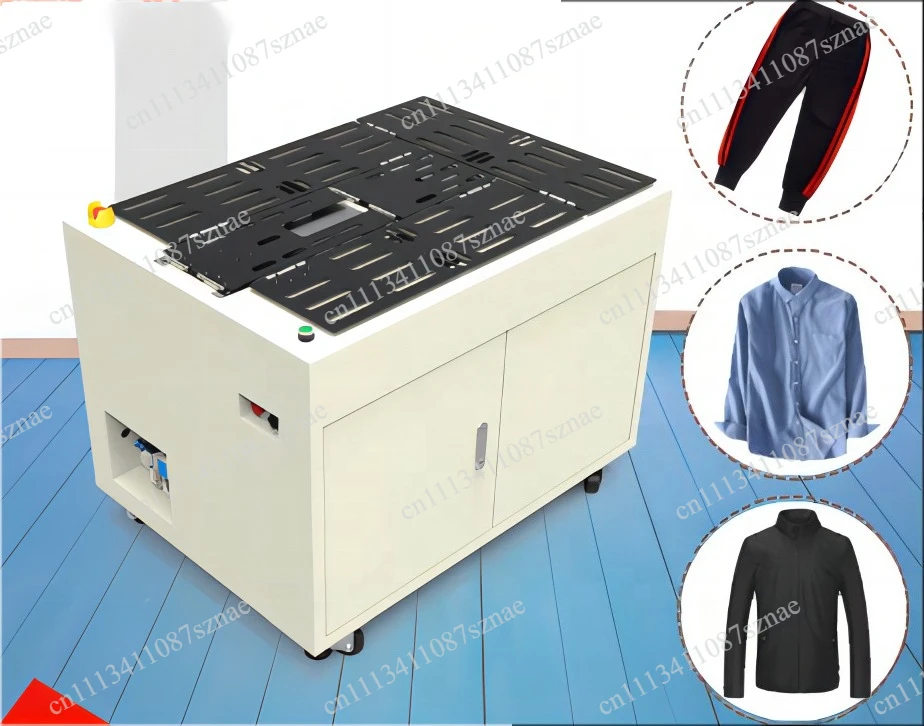 Small Smart Electric Automatic Clothes Folding Machine, Laundry Tool to Fold Shirts and T-Shirts Fast and Easy