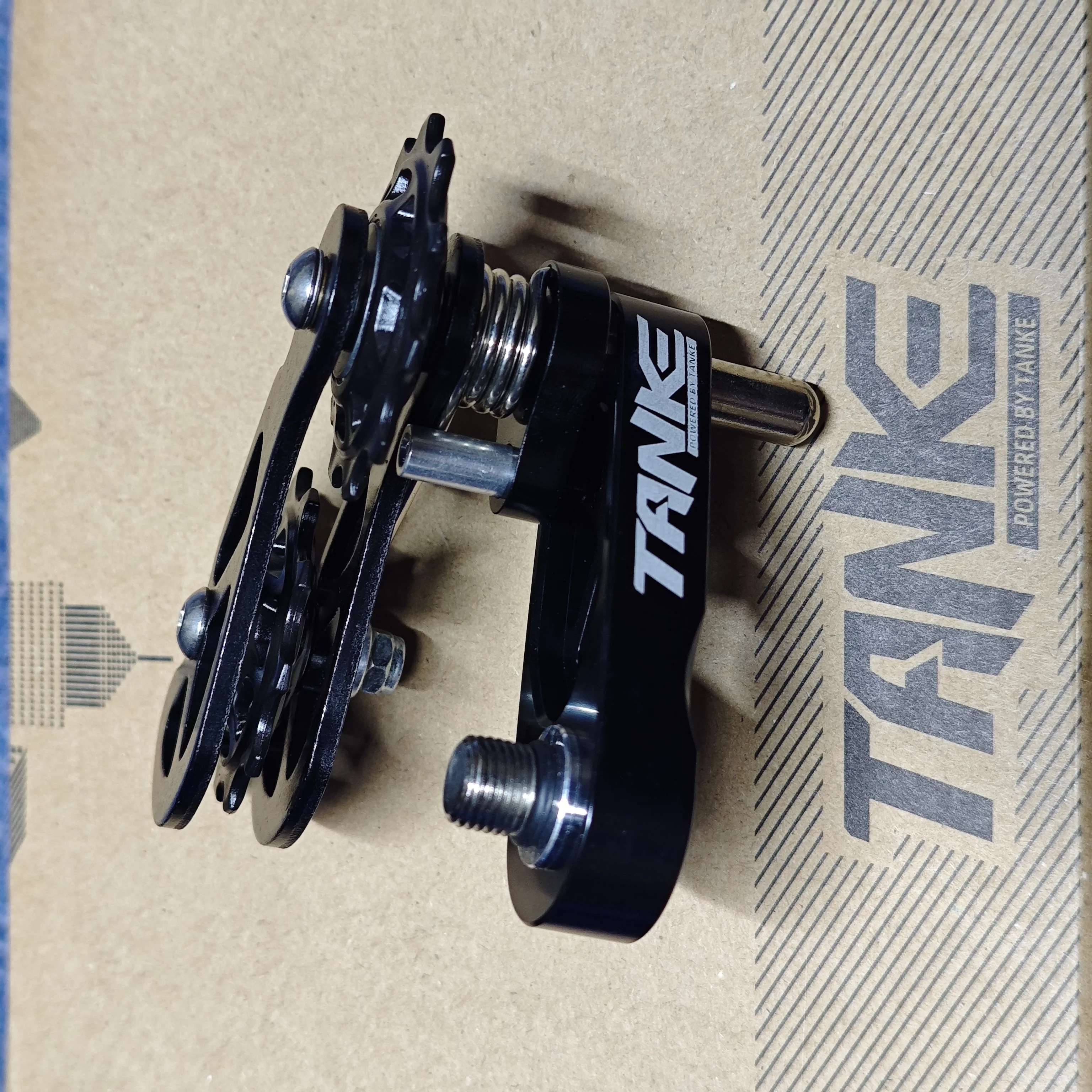 

TANKE Single Speed Bike Chain Tensioner CNC Pulley Wheel MTB Dirt Jump Mountain Bike Accessories