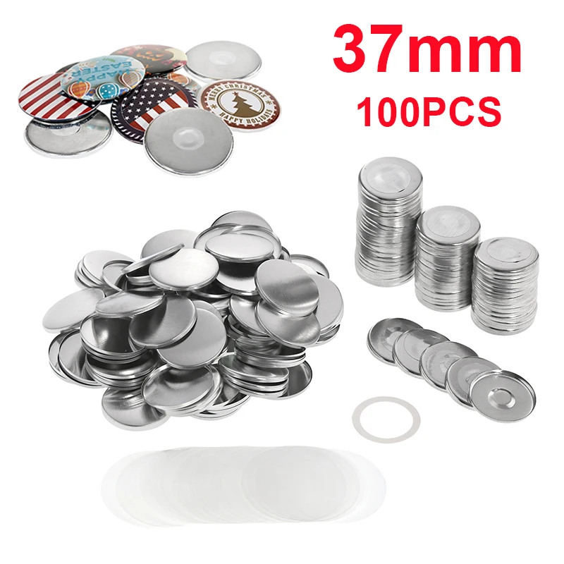 100 stks 25mm 32mm 44mm 58mm Magneet Koelkast Knop Maken Onderdelen DIY Koelkast Knop Badge Maker machine Accessoires Levert