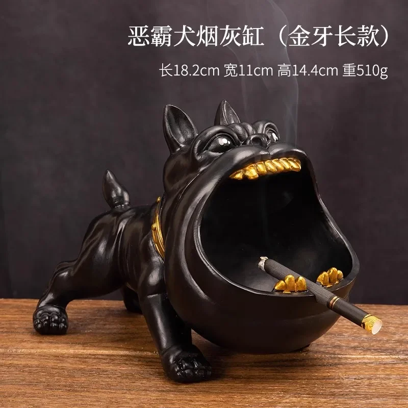 Creative Big Mouth Hippo Animal Ashtray Home Living Room Office Desktop Decoration Small Object Storage Large Capacity Ashtray