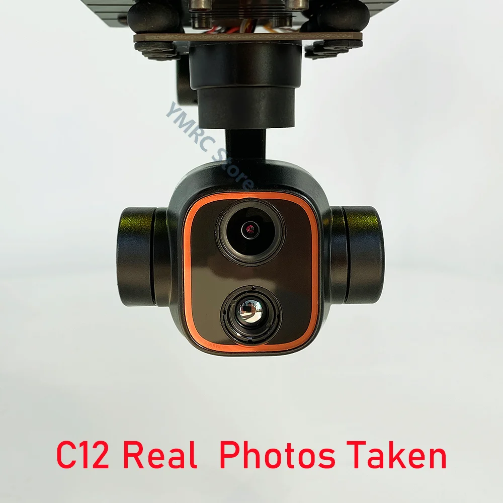 Skydroid C12 2K High Definition Three-axis Stabilized Dual Light Gimbal Can Be Inverted