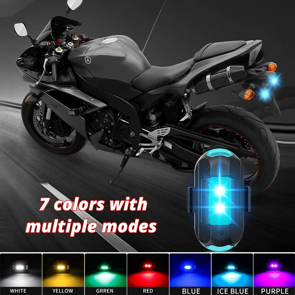 Motorcycle Airplane Light Drone Explosion Flashing Electric Car Warning Modified Bicycle Night Navigation Outdoor Camping Modify