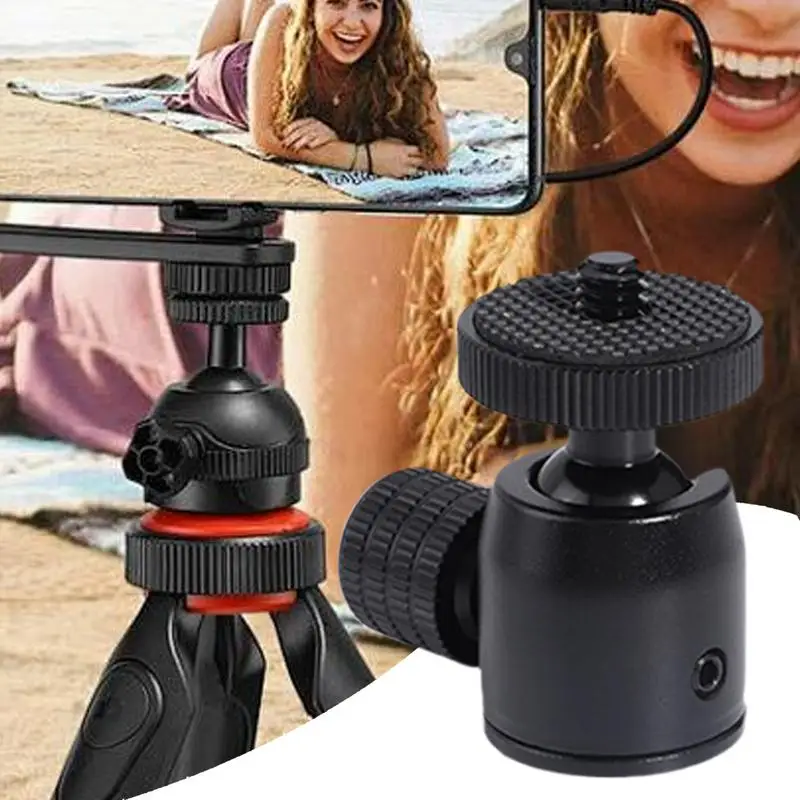 Camera Mount Base Camera Fixed Base Adapter 360 Degree Rotatable Photography Accessories For Indoor Outdoor Sports Travel