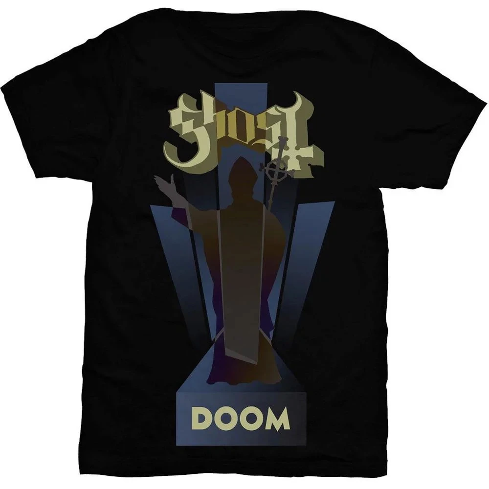 Rare Ghost Graphic Cotton T-shirt Unisex Summer Short Sleeve Fashion Brand Tee Luxury Casual Vintage Tees