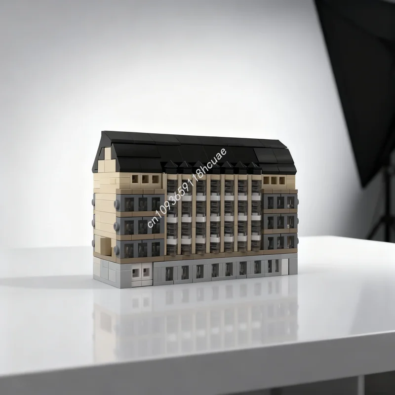 

1022pcs MOC Fa Bernstein Chemnitz Architecture Model Building Blocks Construction Idea Christmas Gifts Education Toy Brick