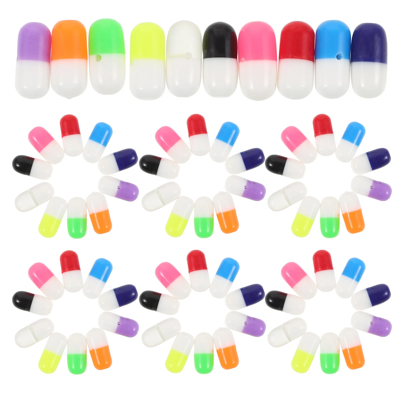 

100 Pcs Ear Accessories DIY Resin Earrings Components Jewelry Supplies Smooth Edge No Scratch Fashionable Gift Ideas