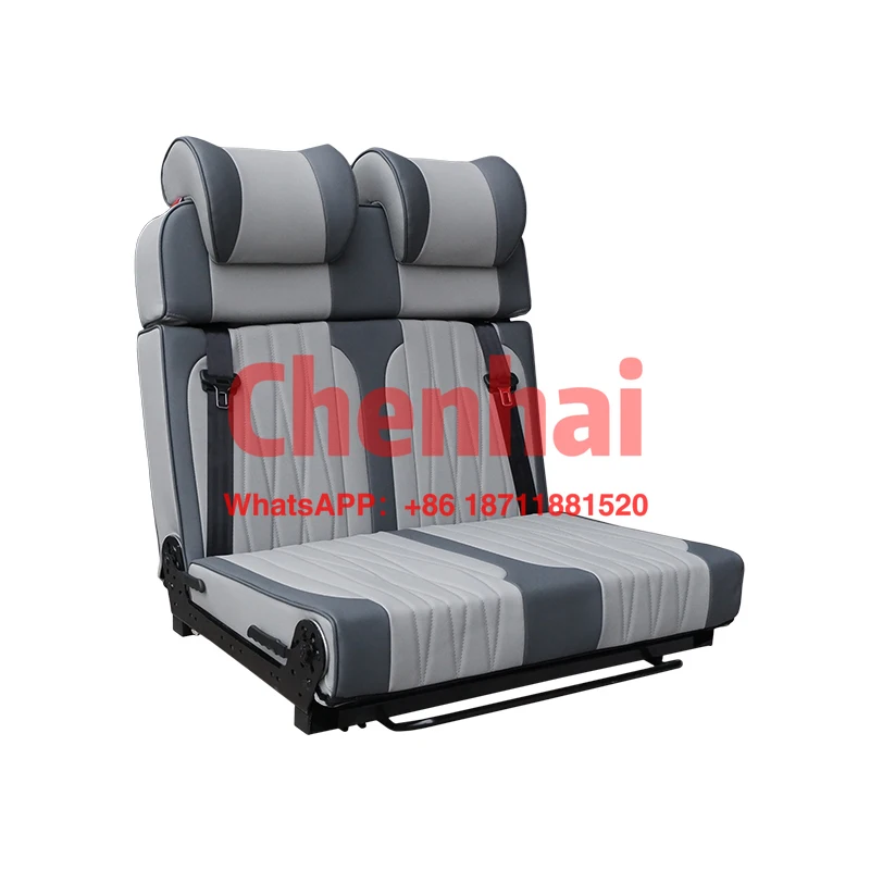 

Customized Hot Sale Custom Refitted RV Seat And Bed Combo For MPV Truck Commuter Van Made Of Leather