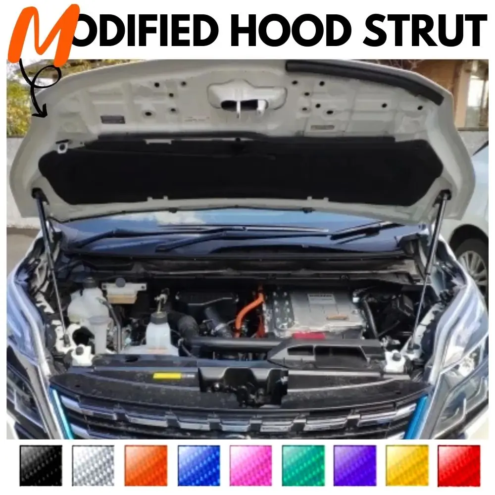 

Передние стойки капота для Nissan Serena (C27) 2016-настоящий амортизатор, опоры газовых амортизаторов капота, пружины без сверления