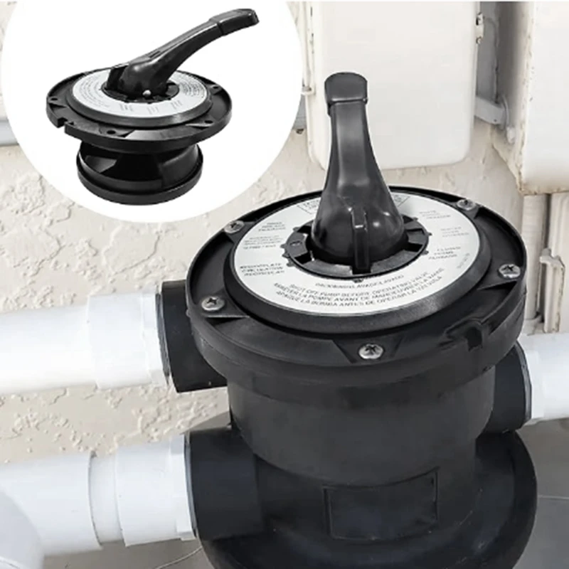 ABBN kunci penutup dan pegangan rakitan, untuk Hayward Multiport Valve/sistem pasir kompatibel SP0714T/S210S/S220T2 Series