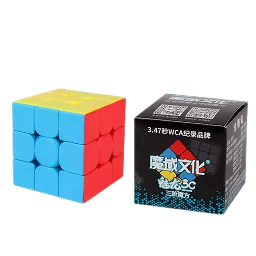 

MoYu Meilong 3C 3x3x3 Magic Speed Cube Cubing Classroom Stickerless 3x3 Cubo Magico Puzzle Meilong 3C Education Toys
